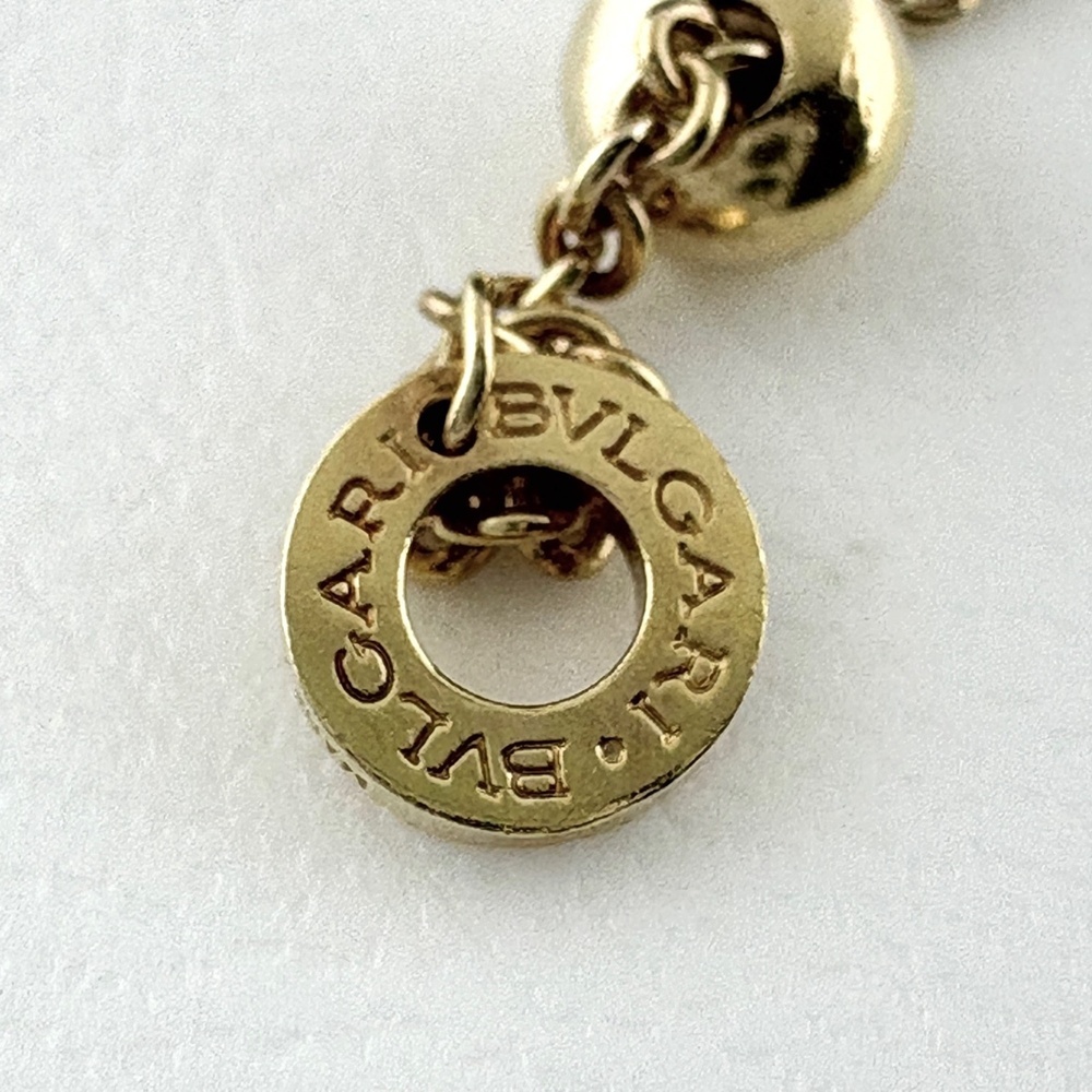 Bvlgari Bulgari B.zero1 Element Necklace, Yellow Gold (750), Pendant Women's - Picture 7 of 7